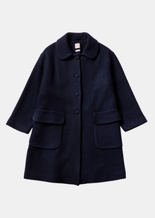 Astrid Long Coat, Navy
