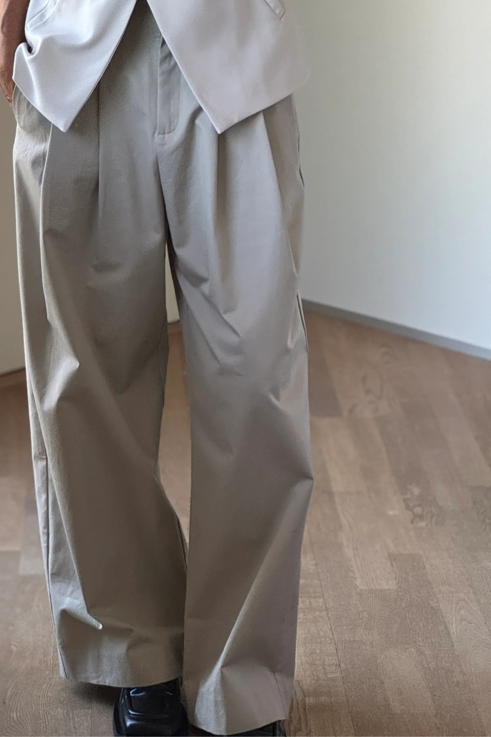 LouLou Cotton Pants, Khaki (Sand)