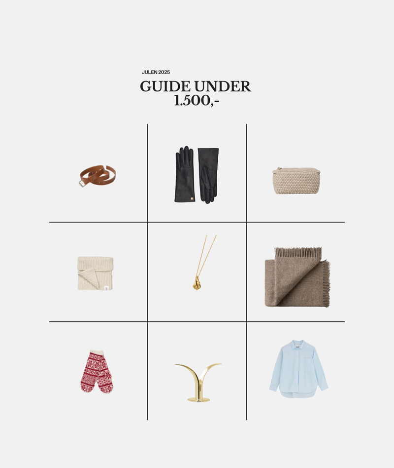 Gaveguide under 1.500,-