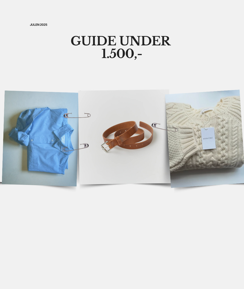 Gaveguide under 1.500,-