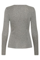 GZasia Pullover, Medium Grey Méla