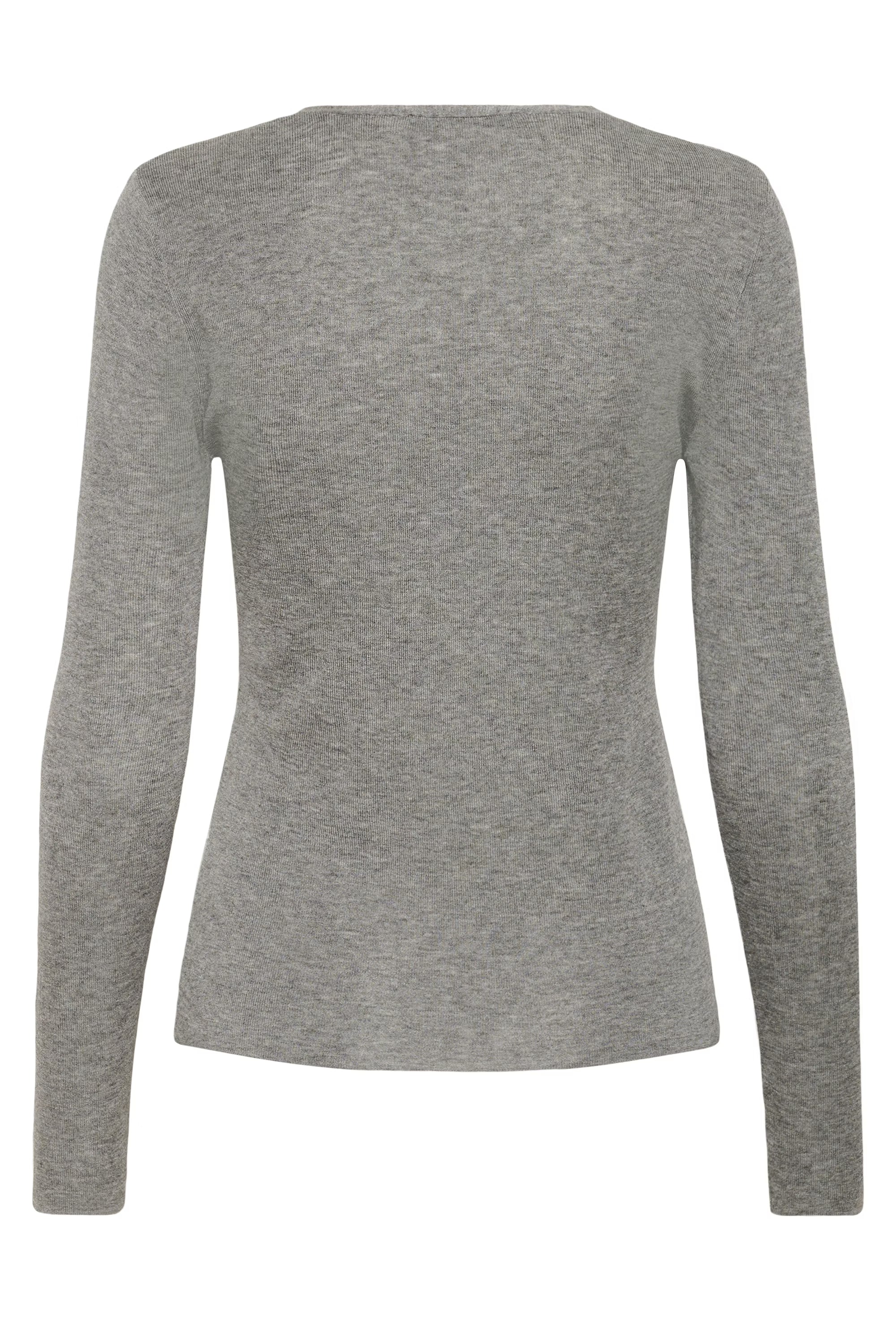 GZasia Pullover, Medium Grey Méla