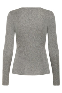 GZasia Pullover, Medium Grey Méla