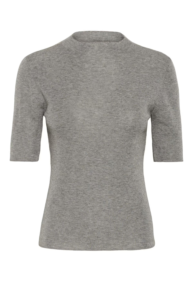 GZasia ss high neck, Medium Grey Méla