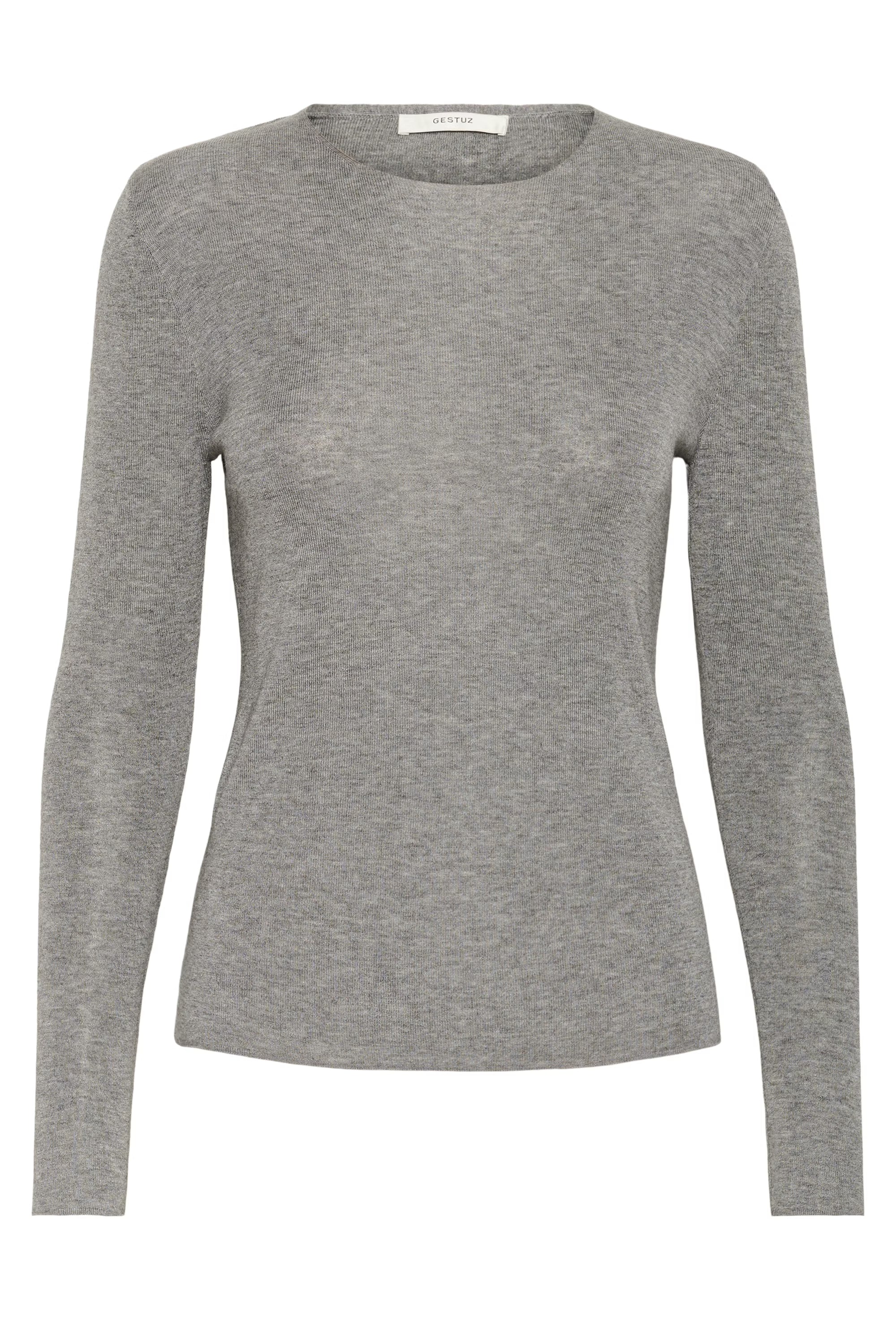 GZasia Pullover, Medium Grey Méla