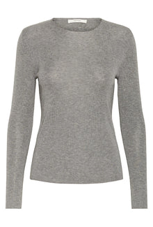 GZasia Pullover, Medium Grey Méla