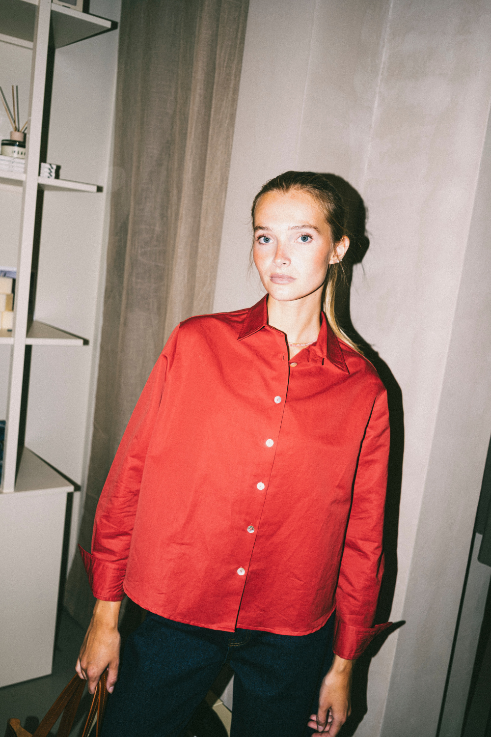 Signe Shirt, Red