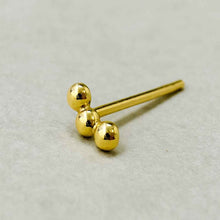 3 Dots Ørering, 18K GOLD