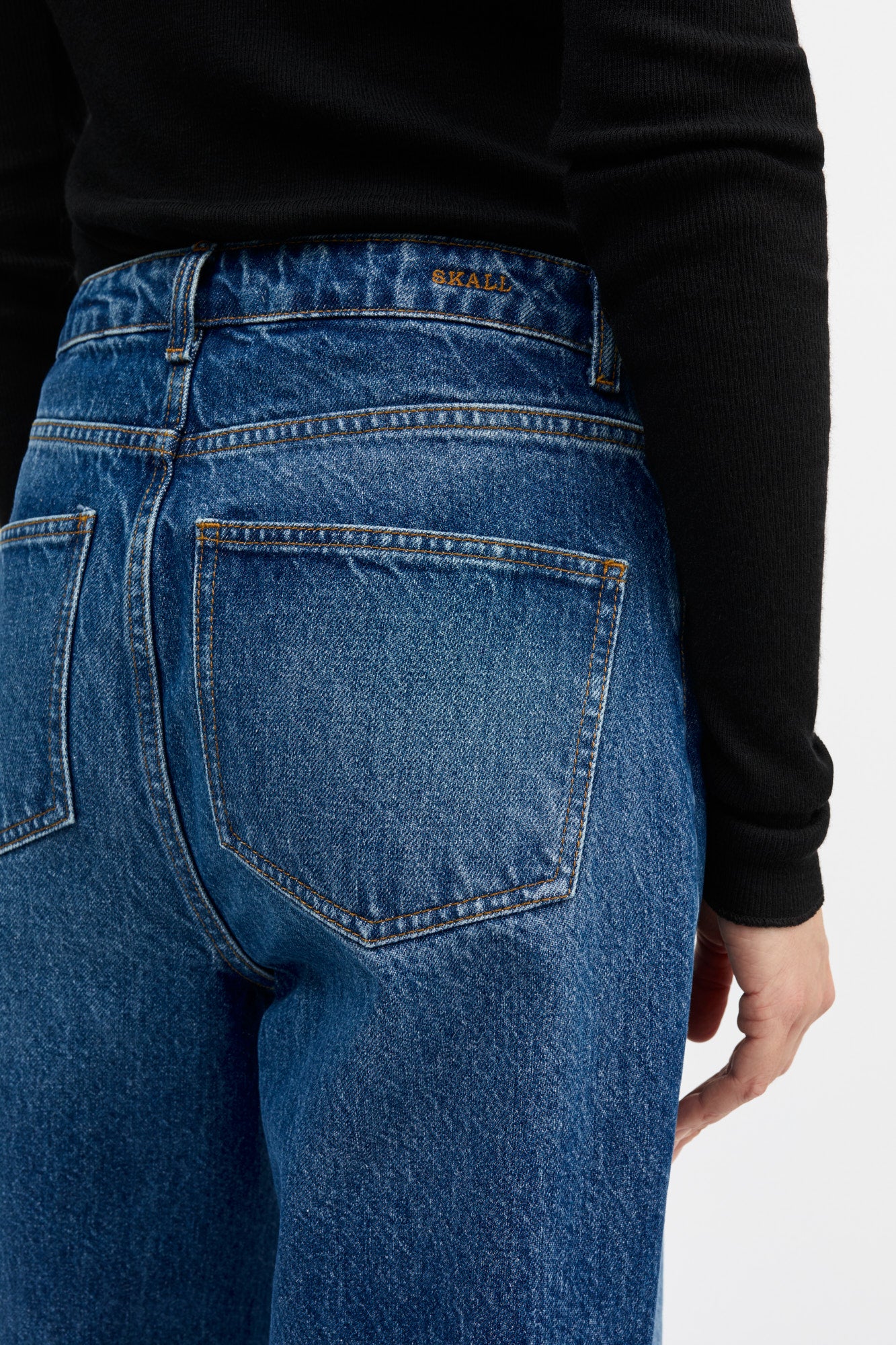 Maddy straight jeans, Vintage washed blue