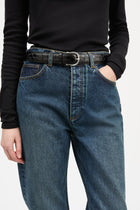 Casual Belt, Croco Black
