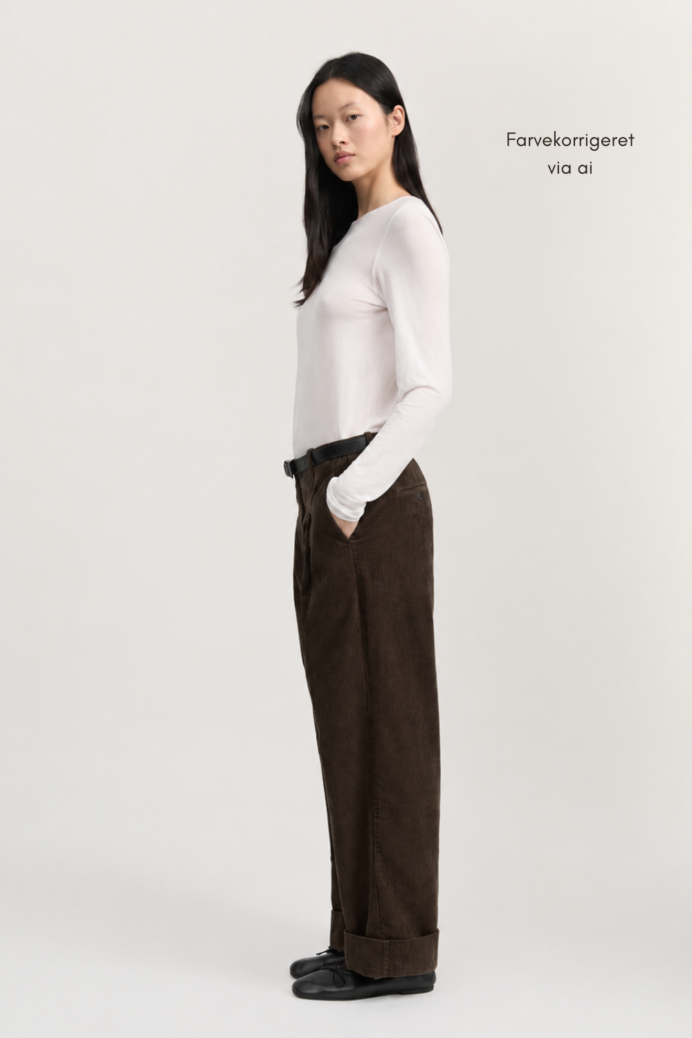 Toto Pant Corduroy, Smokey Brown