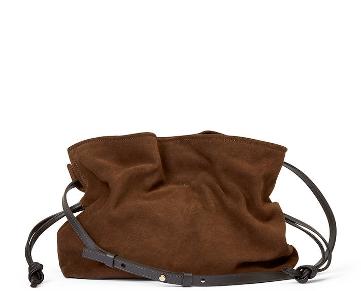Camilla Bag Large, Suede Mocha