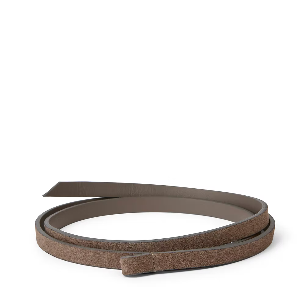 Lili waist belt, suede elephant
