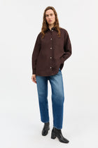 Edgar Shirt, Dark Brown
