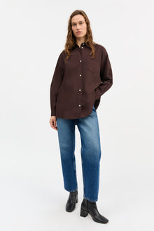Edgar Shirt, Dark Brown