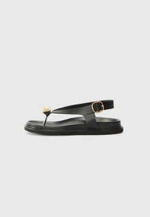 Spiaggia T-bar sandals, Black