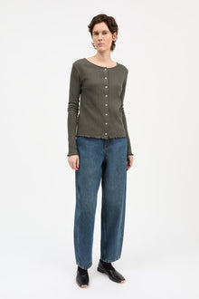 Edie Cardigan, Dark Green
