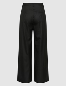PaulaGZ MW Wide pants, black