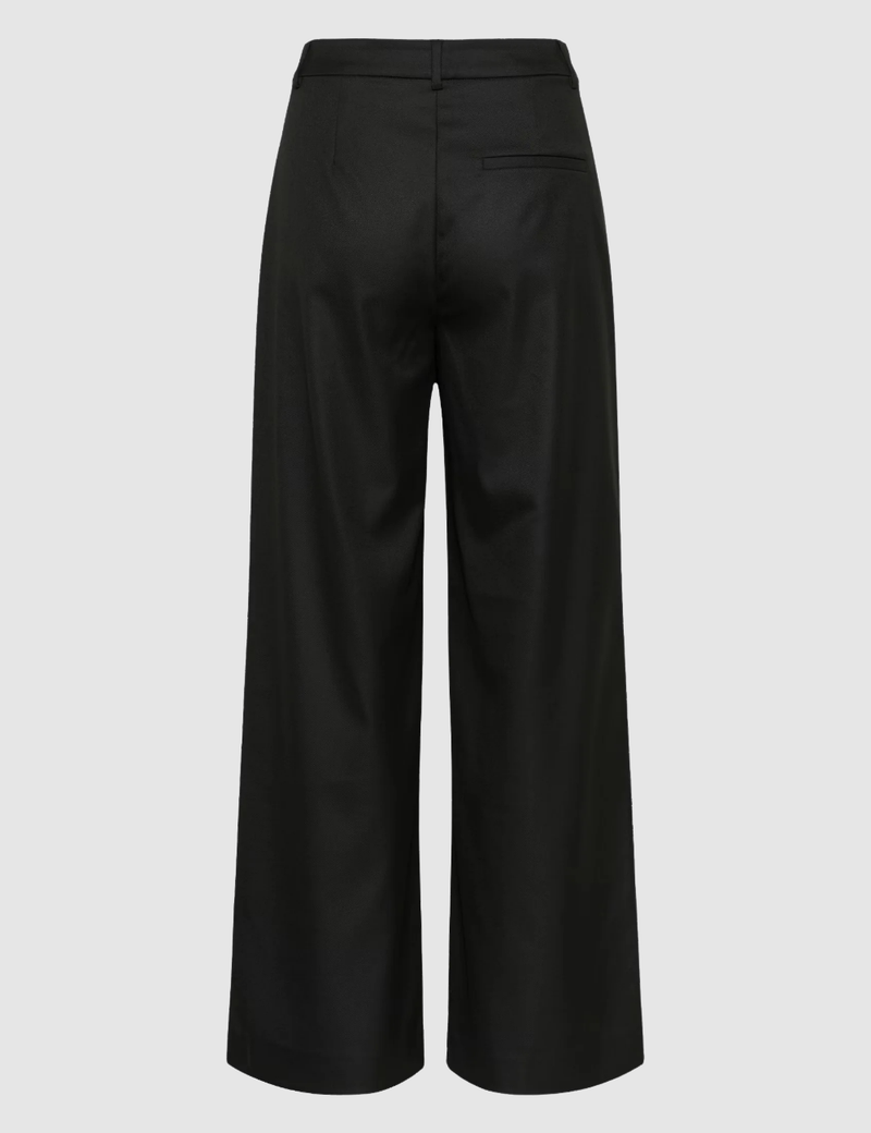 PaulaGZ MW Wide pants, black