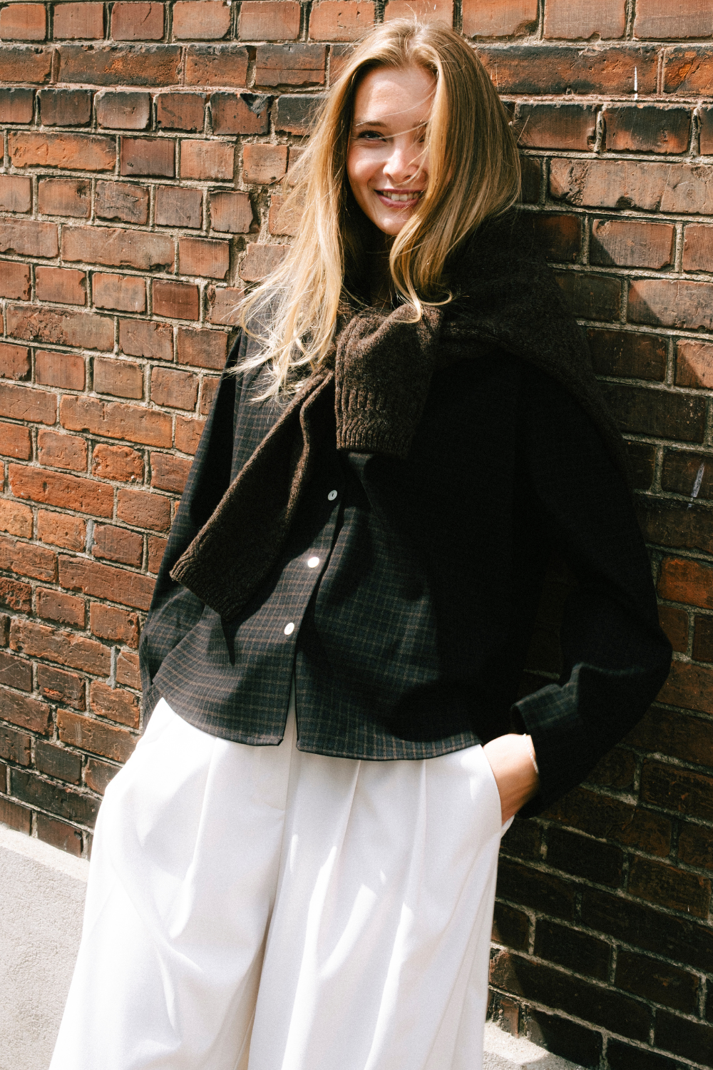 Signe Shirt, Dark Check