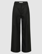 PaulaGZ MW Wide pants, black