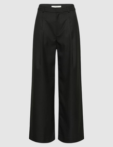 PaulaGZ MW Wide pants, black
