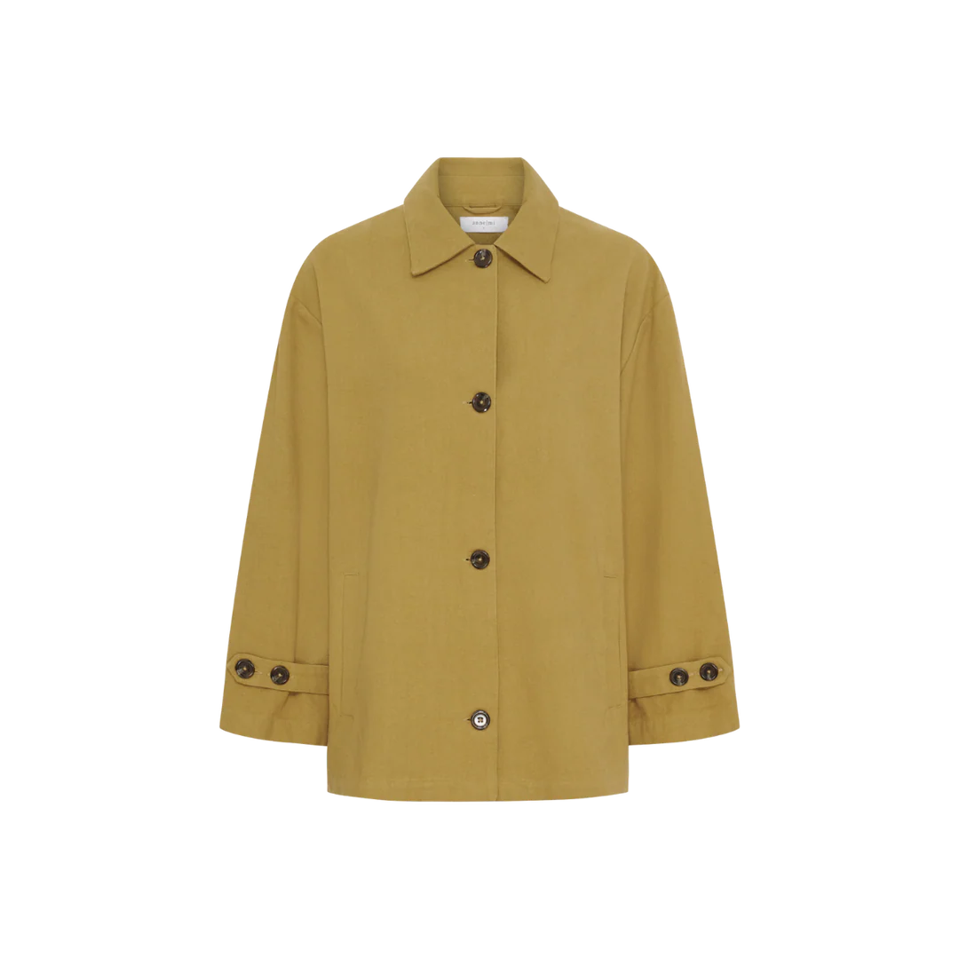 Vera short jacket, Dull Gold
