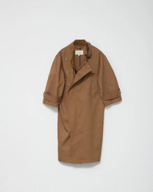 Water resistant Coat, Tobacco