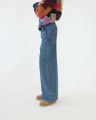 Hemp / Cotton Wide leg, Denim