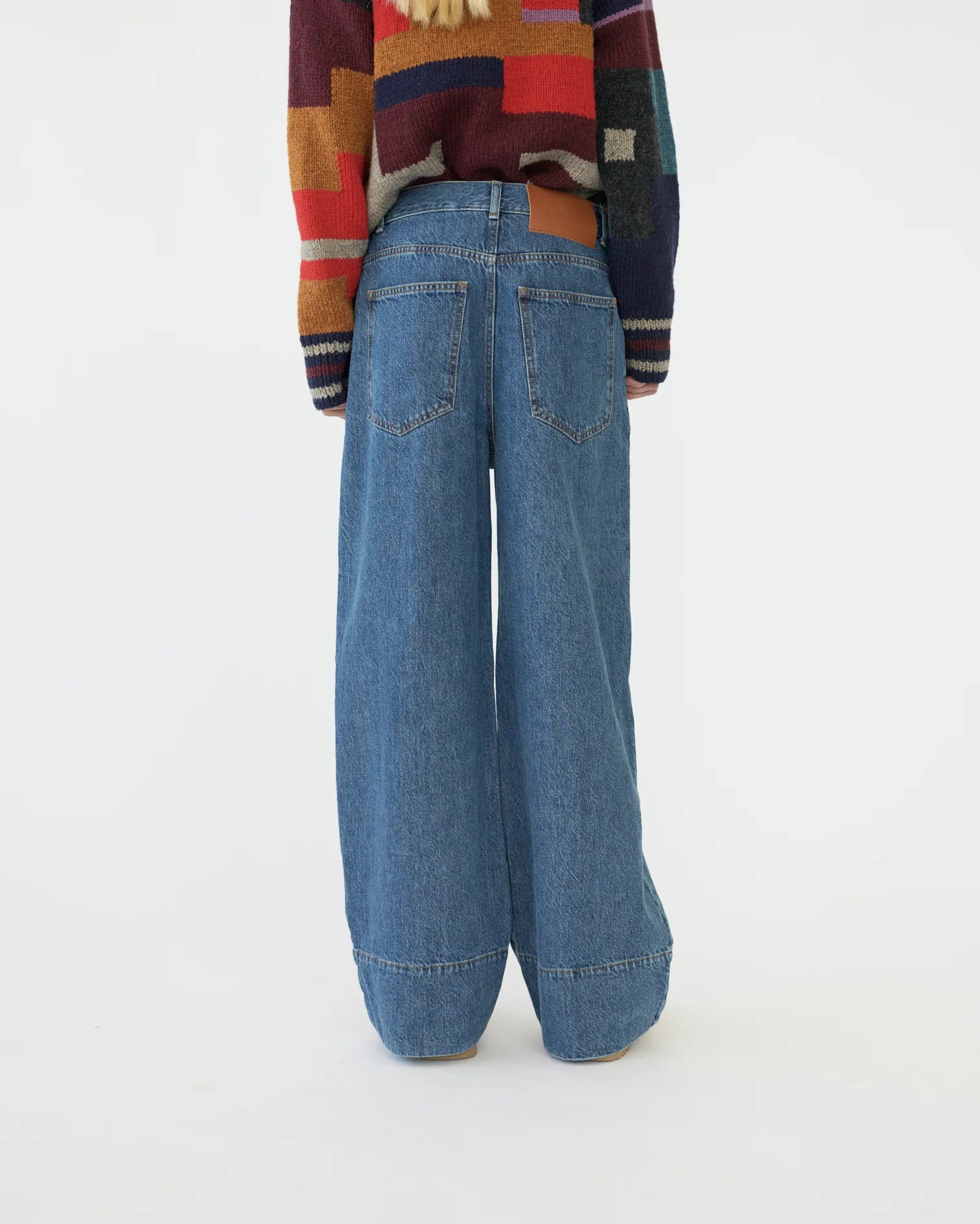 Hemp / Cotton Wide leg, Denim