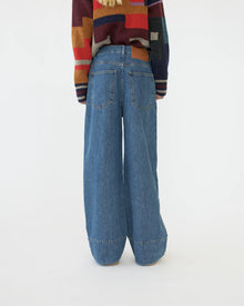 Hemp / Cotton Wide leg, Denim