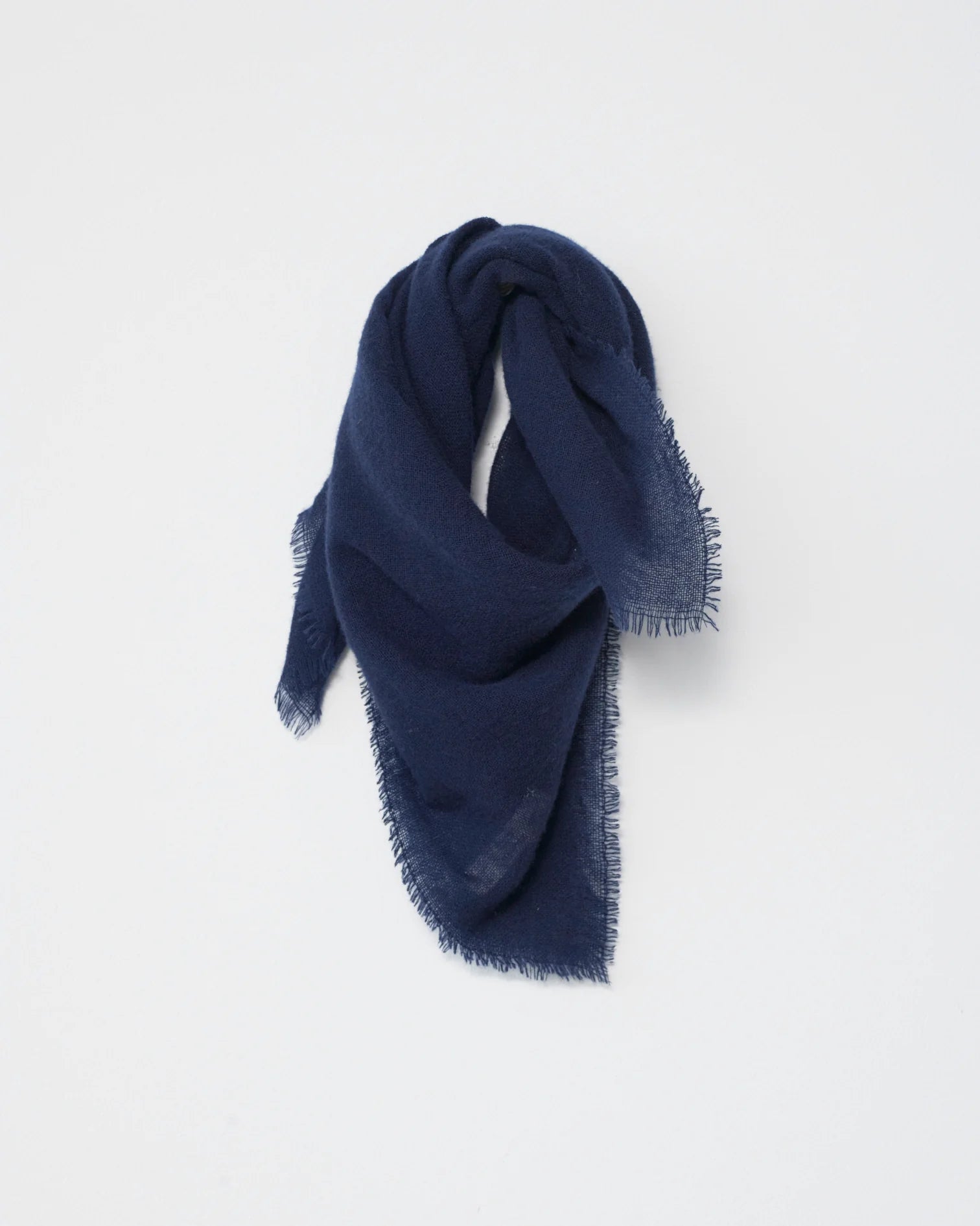 Cashmere Scarf, Navy