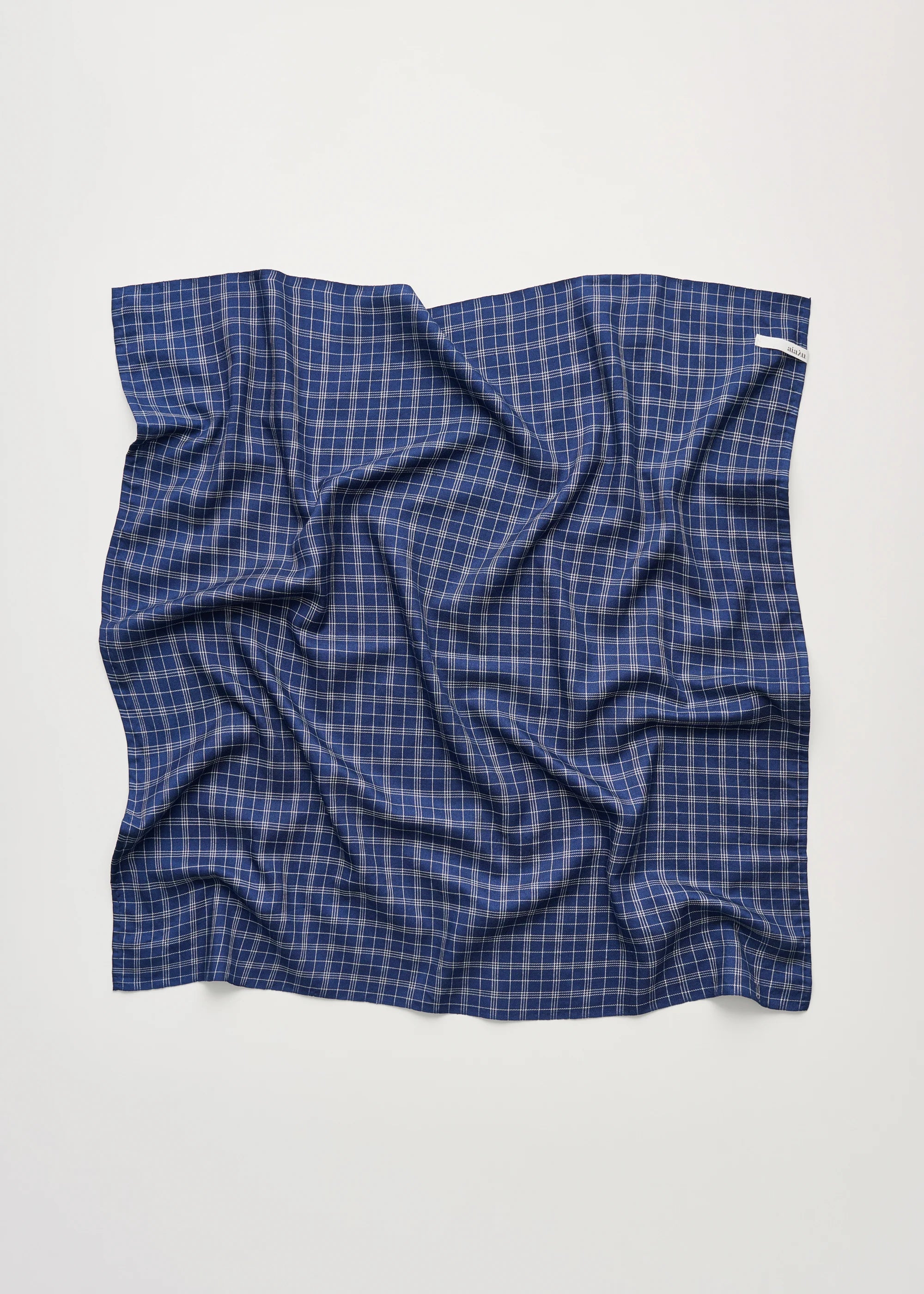 Colton Silk Scarf, Mix Navy