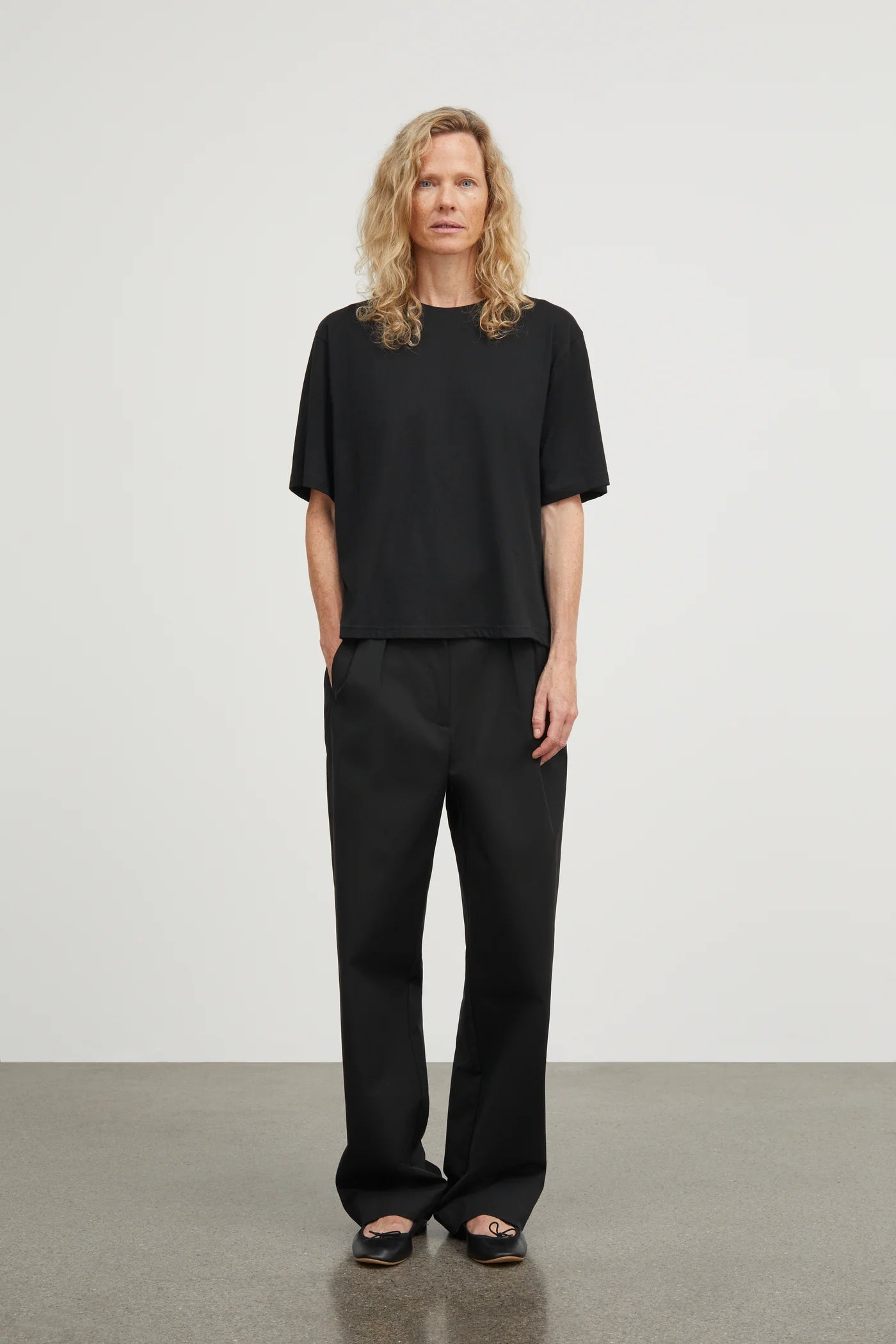 Andy Oversize Tee, Black