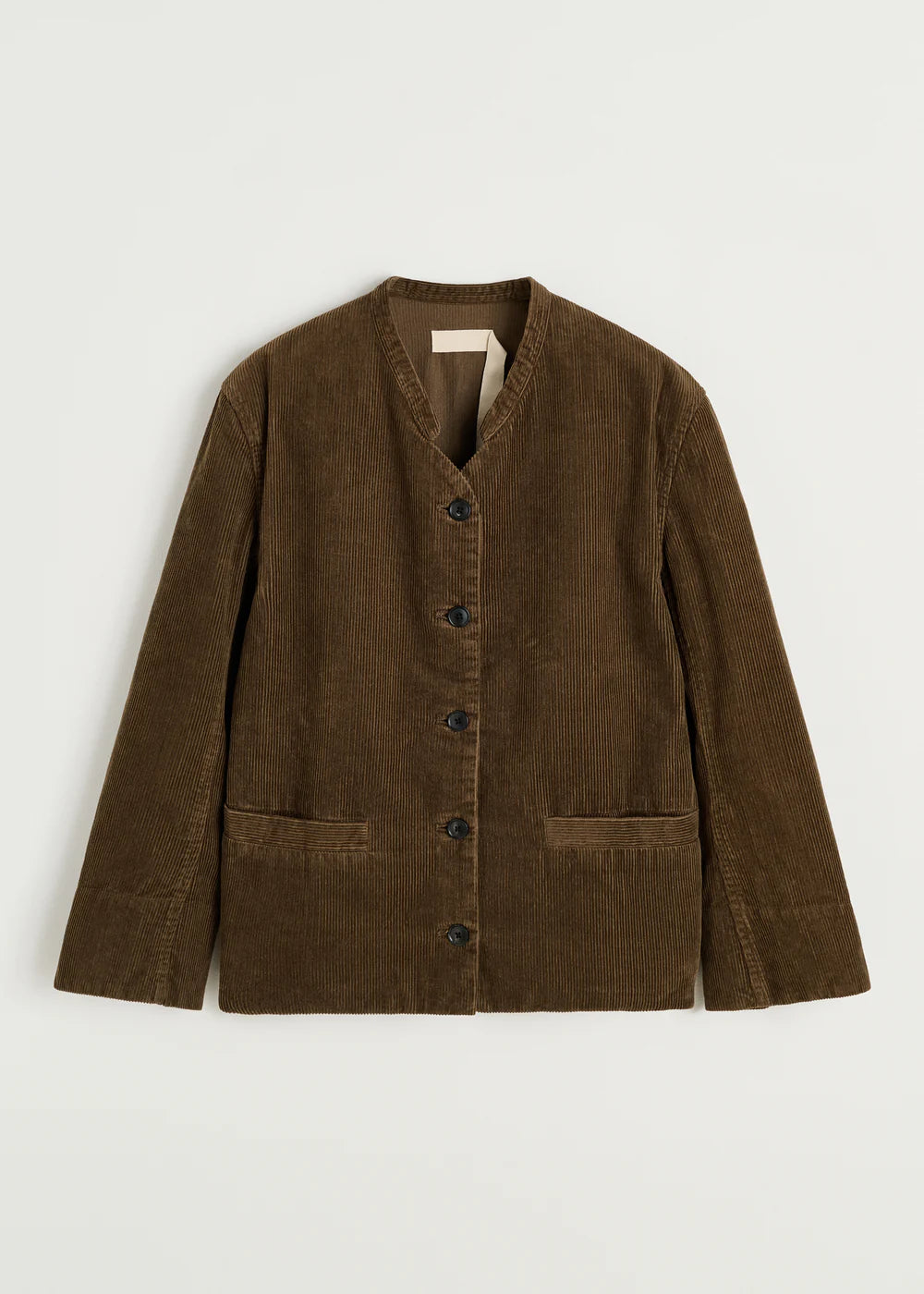 Angela jacket corduroy, Bark