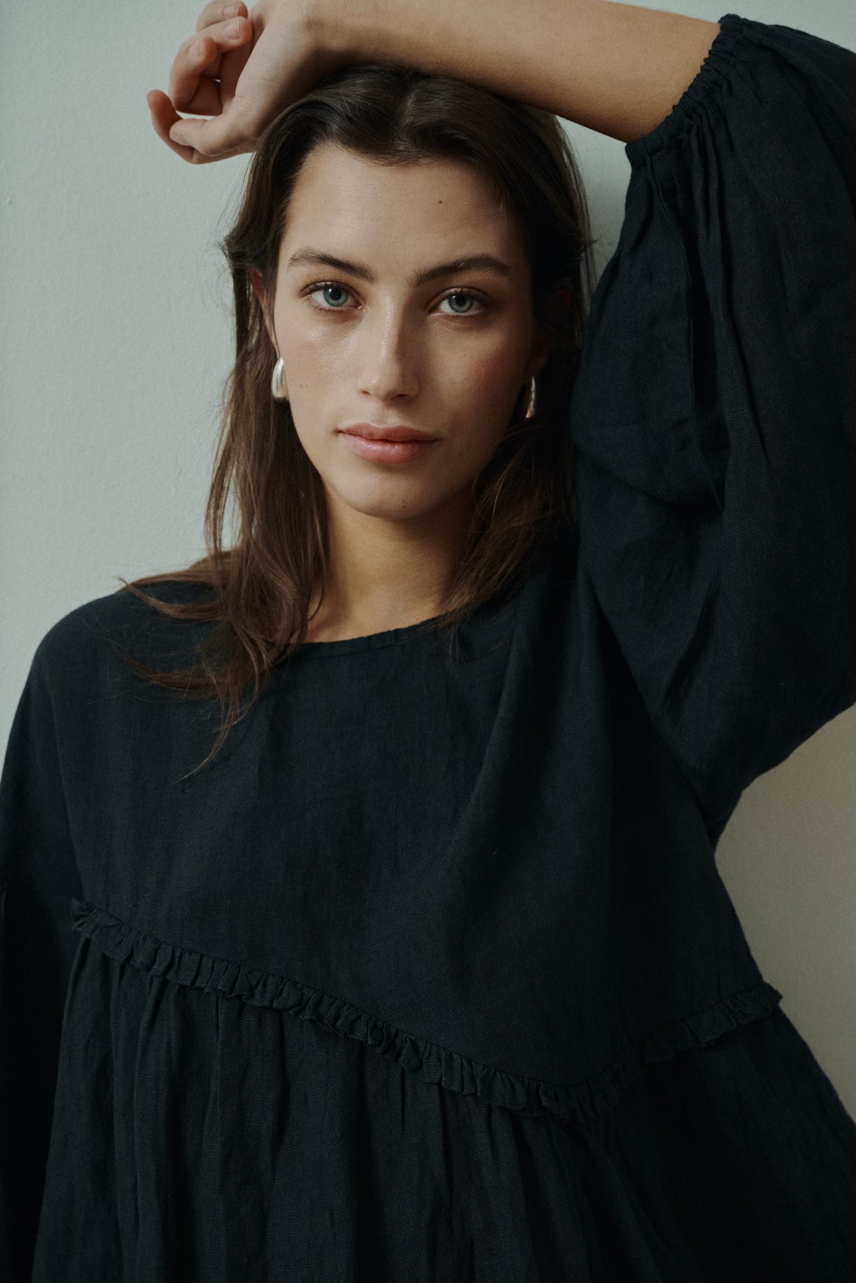 Kaya blouse, Black