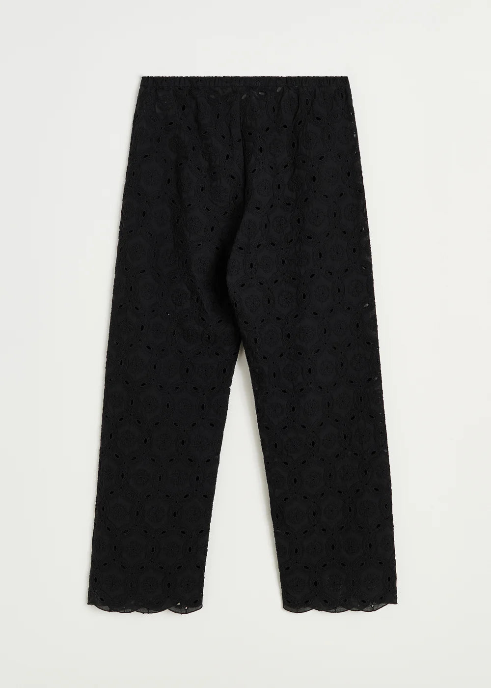 Ava pant embroidery, Black