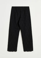 Ava pant embroidery, Black