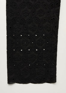 Ava pant embroidery, Black