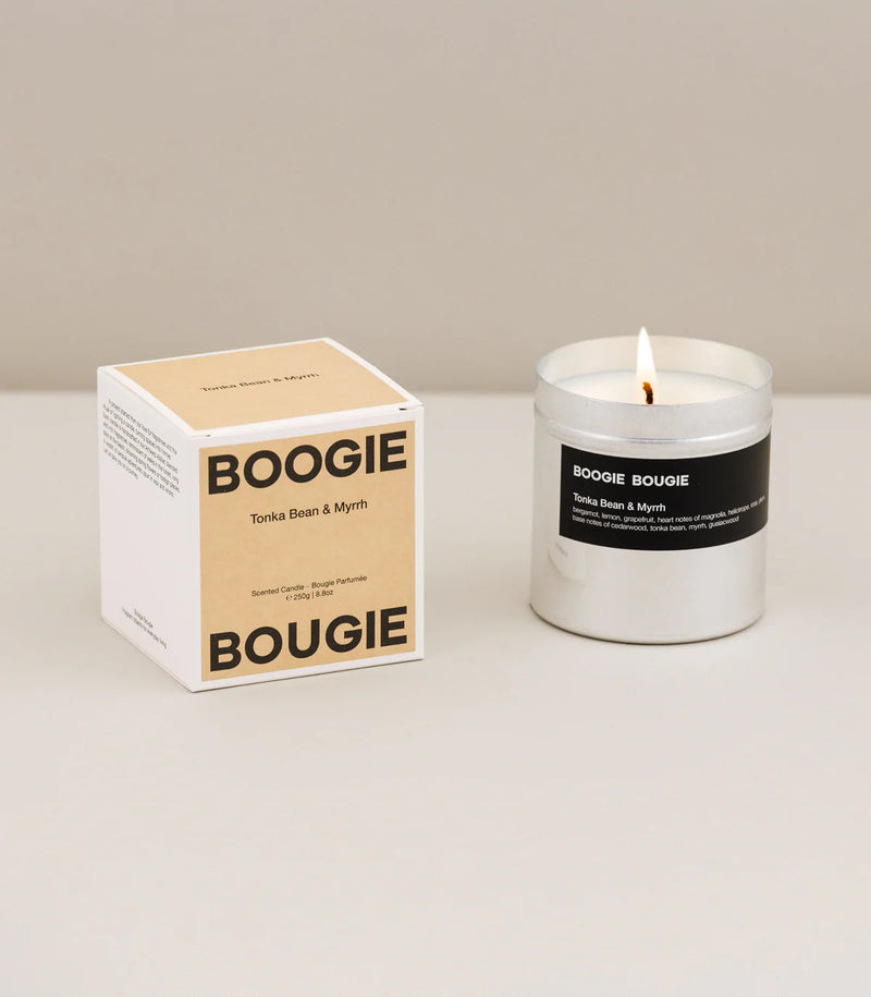 Tonka Bean & Myrrh Duftlys, 250g