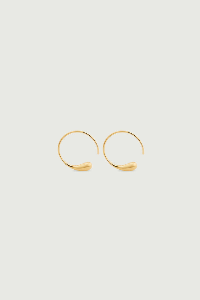 Hoop small, Forgyldt