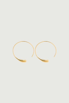Hoop medium. Forgyldt