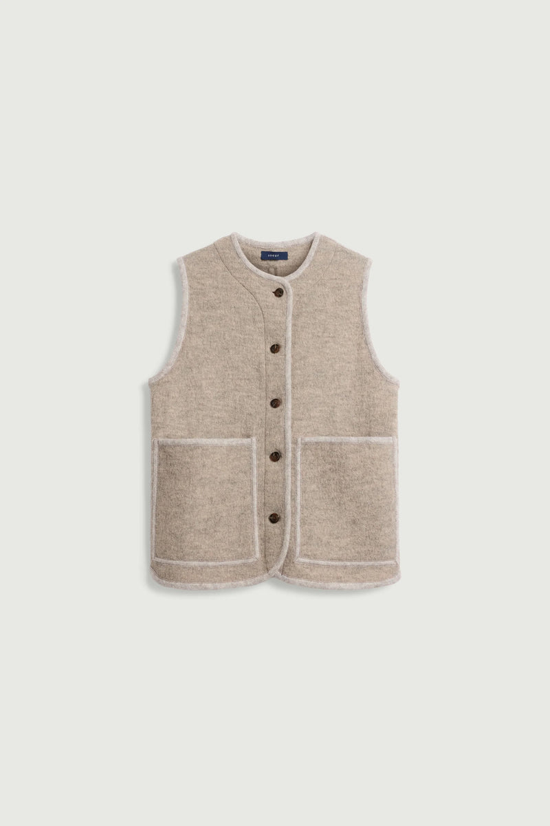 Chicago Vest, Beige