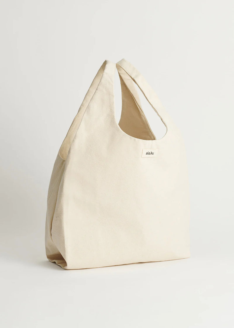 Bag Medium Canvas, Pure Ecru