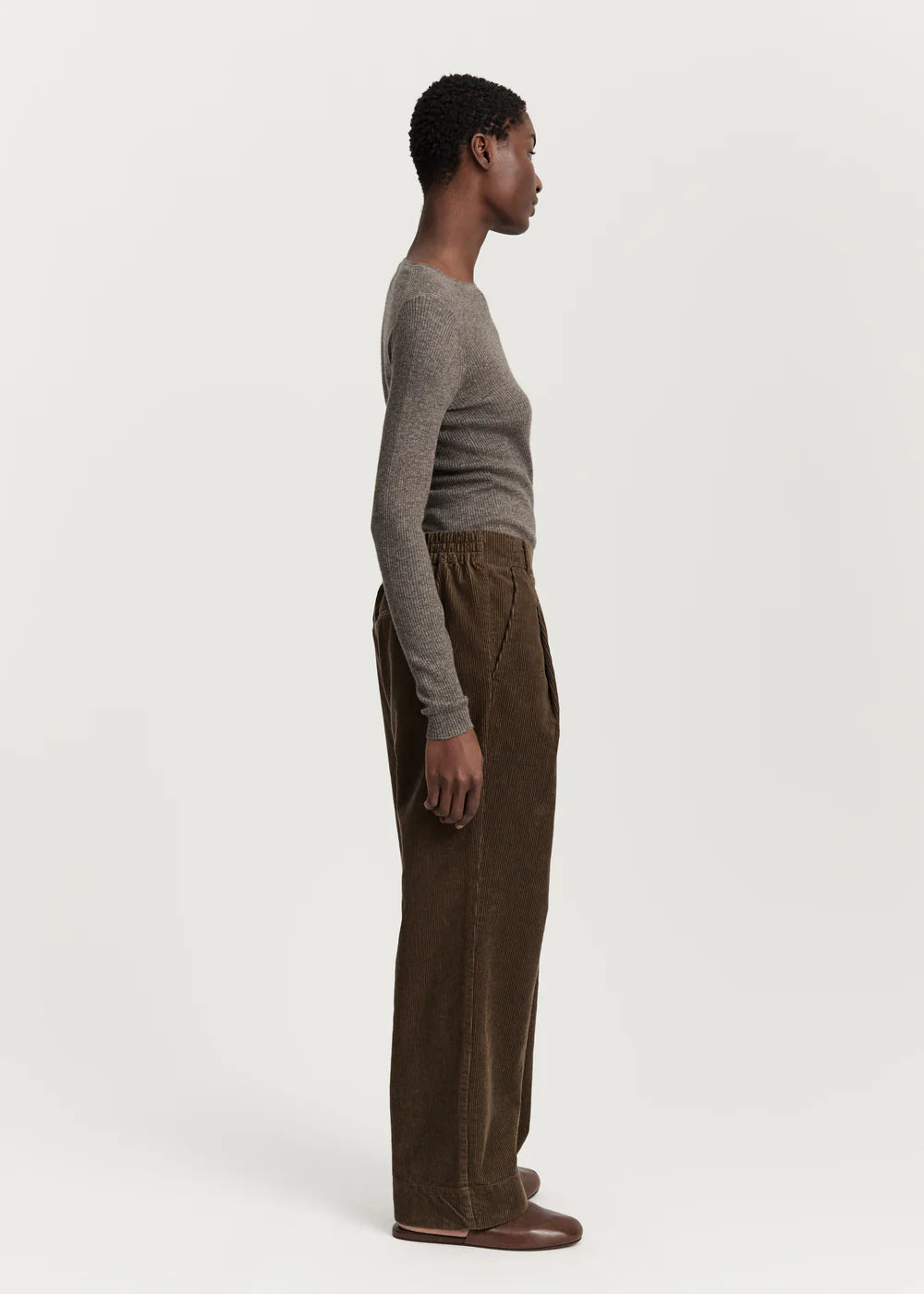 Billy pant corduroy, Bark