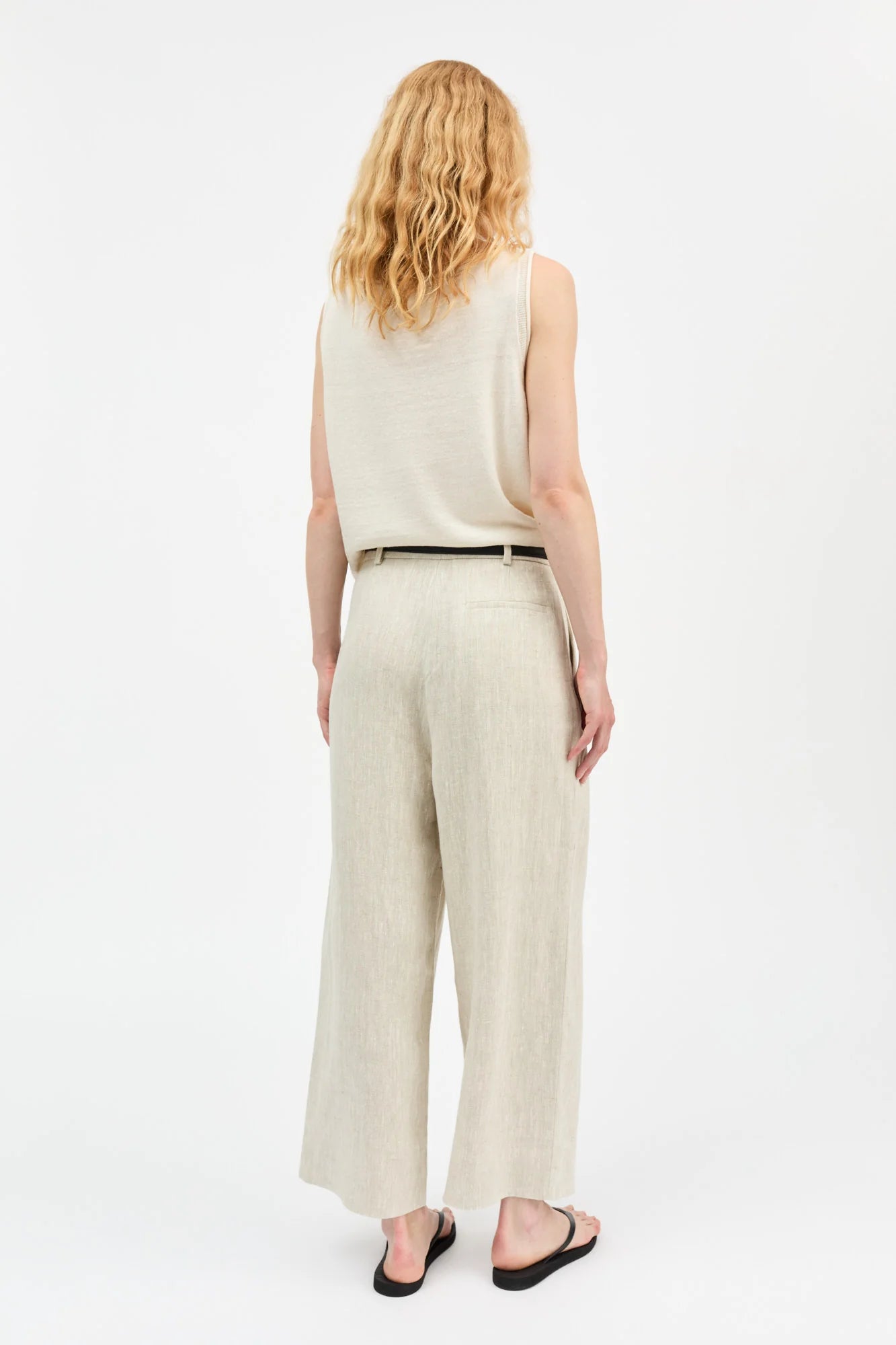 Bob Trousers, Light Linen