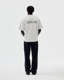 Box Fit T-shirt Sports Network, Cloudy Grey