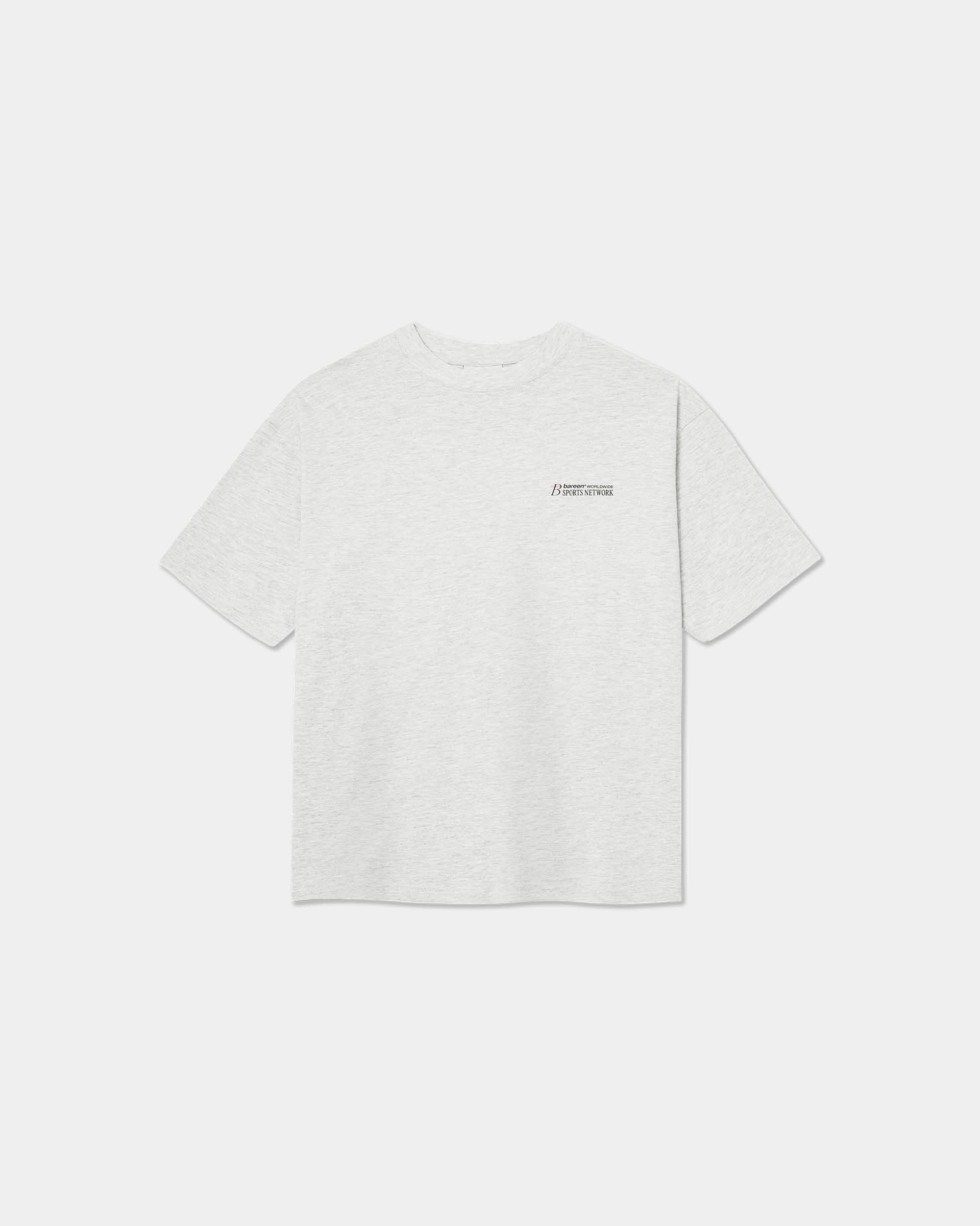 Box Fit T-shirt Sports Network, Cloudy Grey
