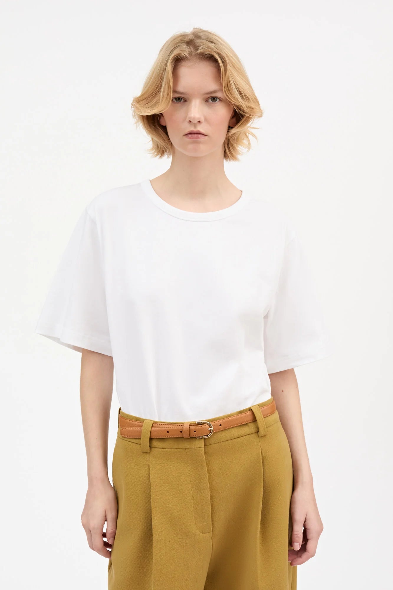 Boyfriend Tee, Optic White
