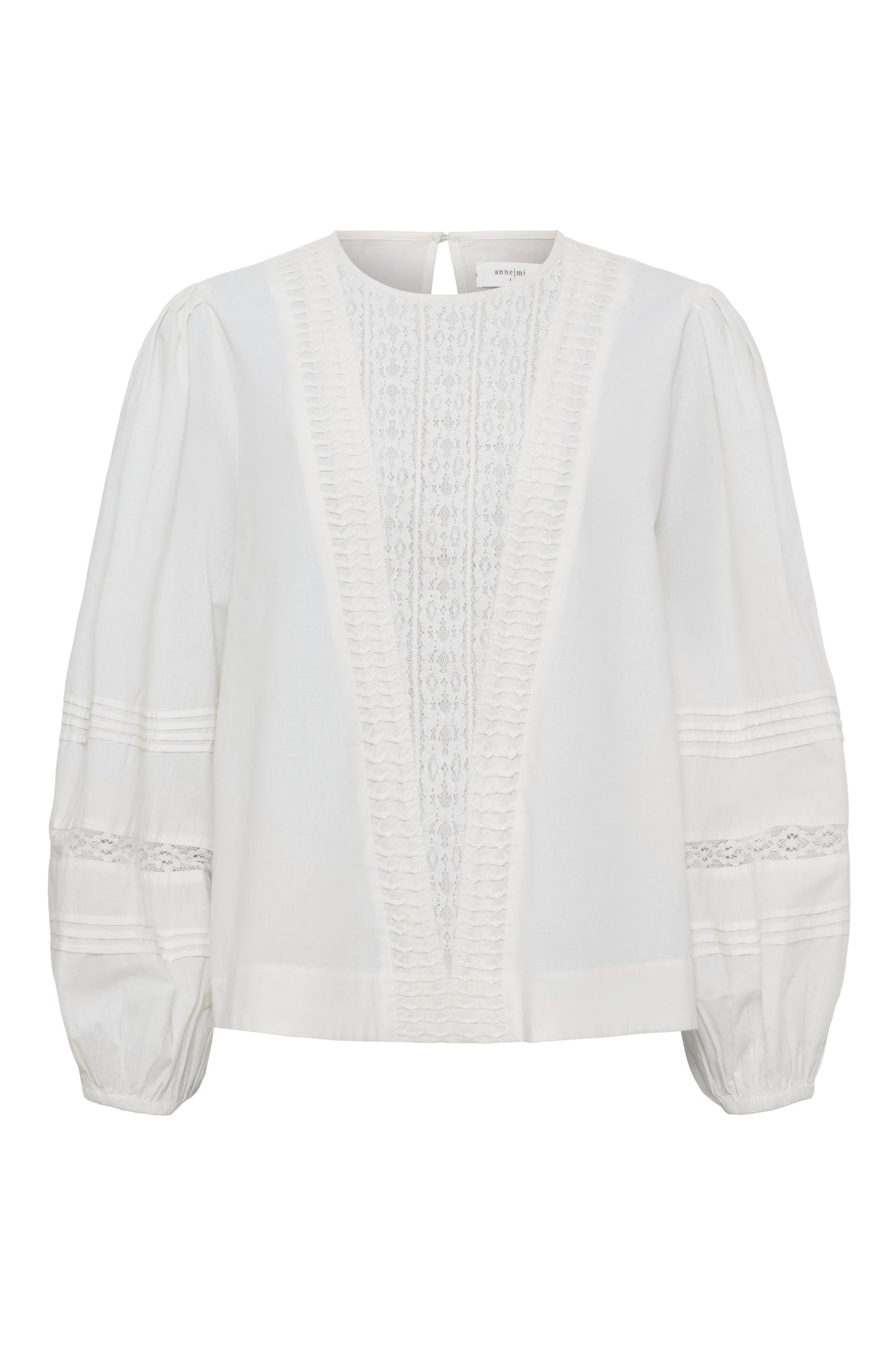 Clover ls blouse, White Sand